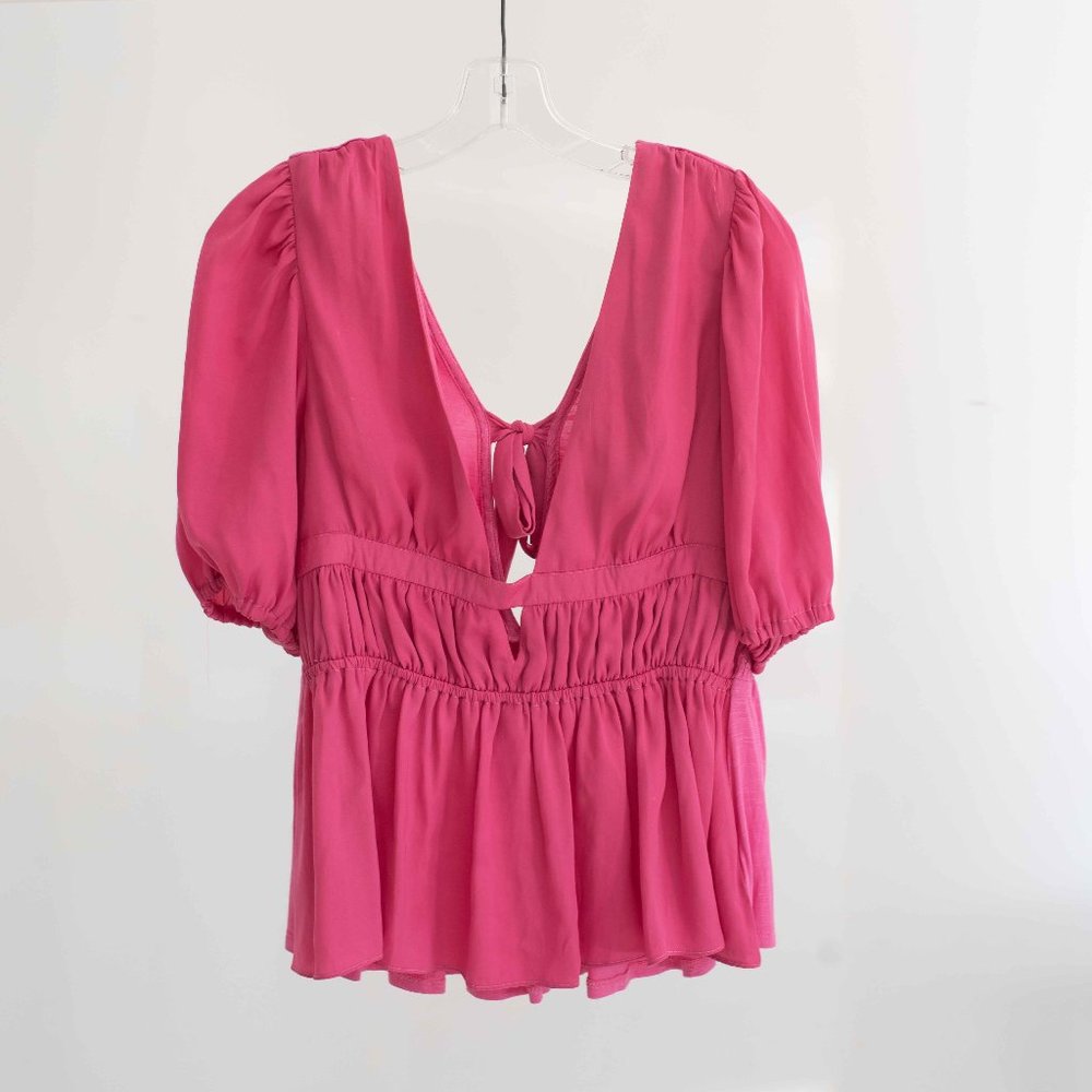Pink Dolan Top Anthropologie